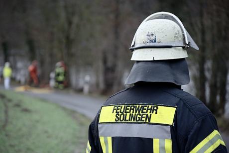 Solinger Feuerwehr: im Einsatz
