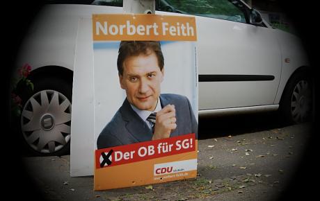 Der OB für SG!: Norbert Feith, CDU