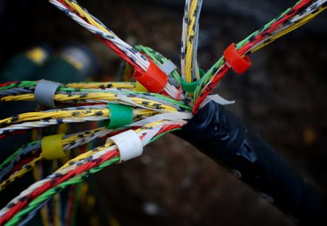 Kabel der Telekom: Inside the Internet
