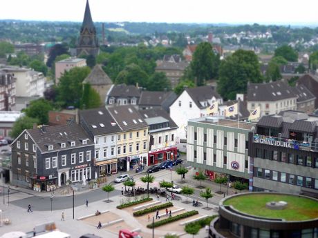 Solinger Neumarkt von oben