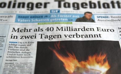 Aufmacher, Solinger Tageblatt, 17.09.2008